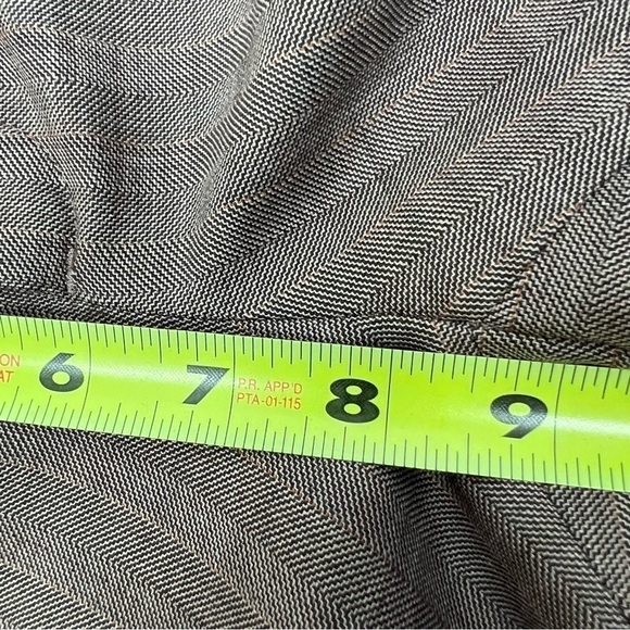 GAP Women’s Career Dress Pants Sz 6R Multi Color Multi Color 42% Wool Pockets - Picture 10 of 13